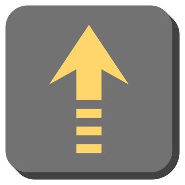 Yuvarlatılmış Kare vektör simge gönder