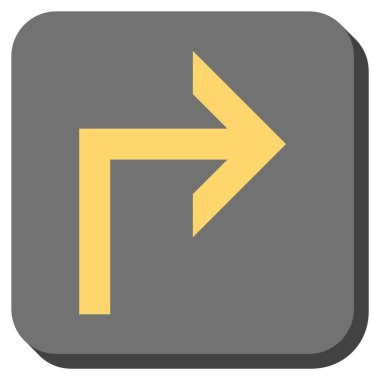 Doğru yuvarlatılmış kare vektör simge açmak