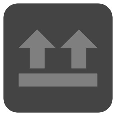 Düz kare vektör simge kadar getirmek