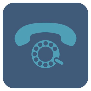 Darbe düz çevirme vektör simgesi kare