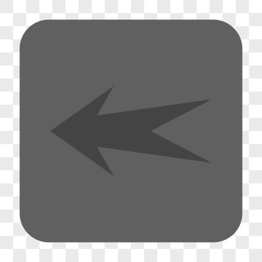 Ok sol yuvarlak kare düğme