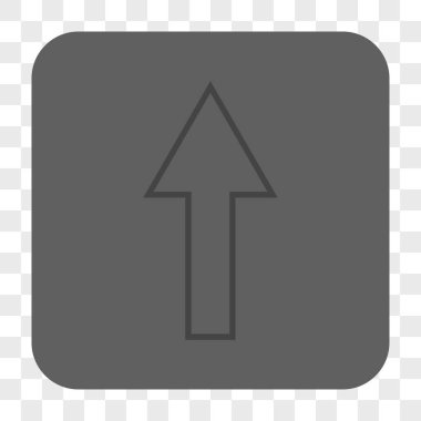 Yuvarlatılmış Kare düğmesini yukarı ok