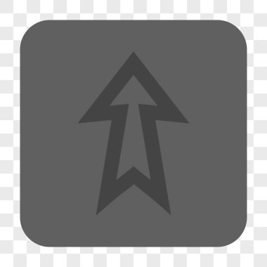 Yuvarlatılmış Kare düğmesini yukarı ok