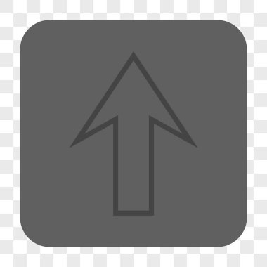 Yuvarlatılmış Kare düğmesini yukarı ok