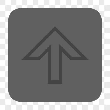 Yuvarlatılmış Kare düğmesini yukarı ok