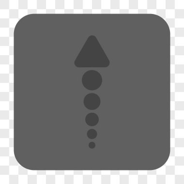 Yuvarlatılmış Kare düğmesini yukarı ok