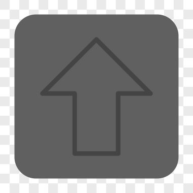 Yuvarlatılmış Kare düğmesini yukarı ok