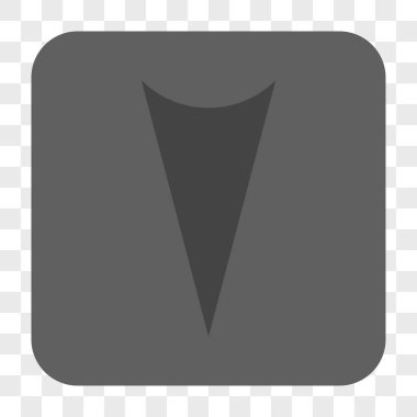 Ok ucu yuvarlatılmış kare düğmesini basılı