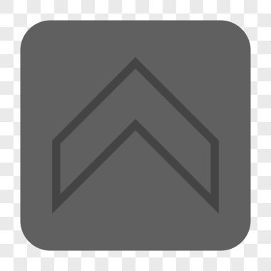 Yuvarlatılmış Kare düğmesini yukarı ok ucu