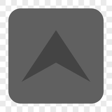 Yuvarlatılmış Kare düğmesini yukarı ok ucu