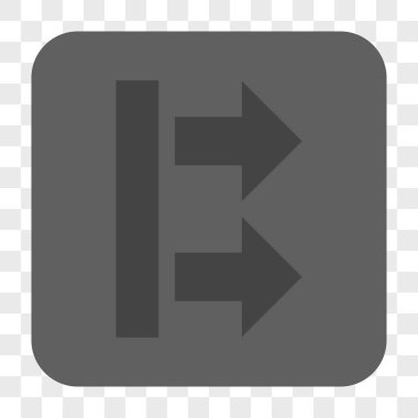 Sağ yuvarlak kare düğme getir