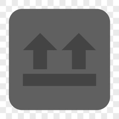 Yuvarlatılmış Kare düğmesini yukarı getir