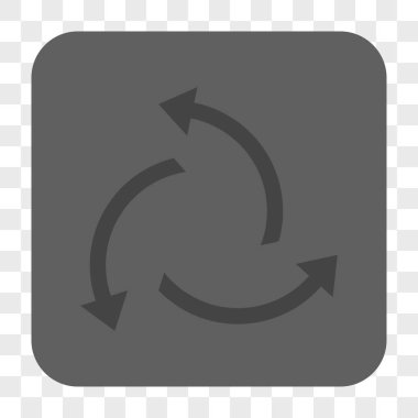 Santrifüj okları yuvarlak kare düğme