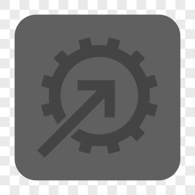 COG Tümleştirme yuvarlak kare düğme