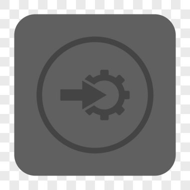 COG Tümleştirme yuvarlak kare düğme