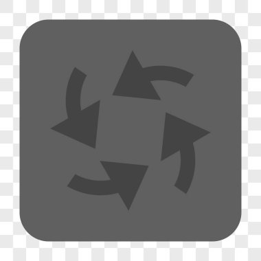 Siklon okları yuvarlak kare düğme