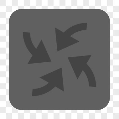 Siklon okları yuvarlak kare düğme