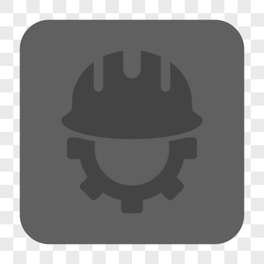 Geliştirme Hardhat yuvarlak kare düğme