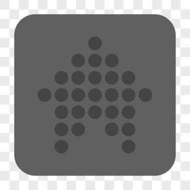 Yuvarlatılmış Kare düğmesini yukarı noktalı ok