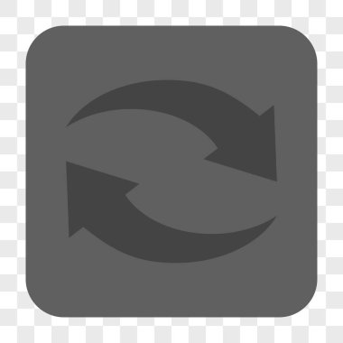 Exchange okları yuvarlak kare düğme