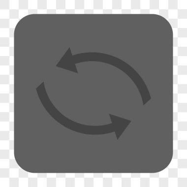 Exchange okları yuvarlak kare düğme