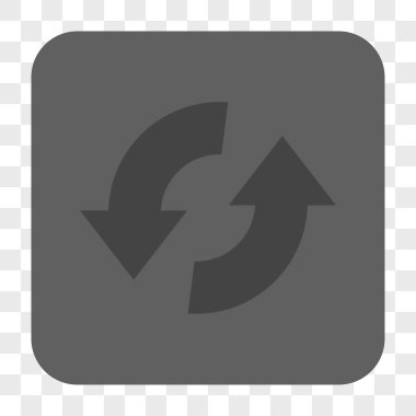 Exchange okları yuvarlak kare düğme