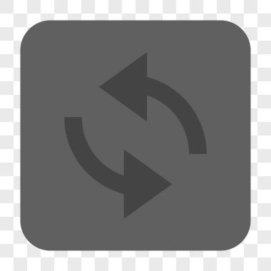 Exchange okları yuvarlak kare düğme