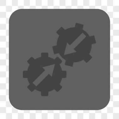 Dişli Tümleştirme yuvarlak kare düğme