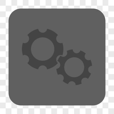 Gears'ı yuvarlak kare düğme