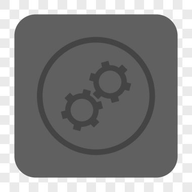 Gears'ı yuvarlak kare düğme