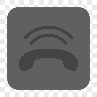 Telefonun çaldığını yuvarlak kare düğme