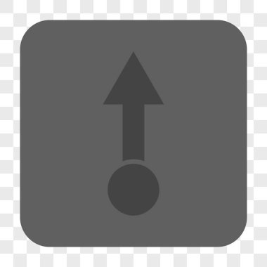 Yuvarlatılmış Kare düğmesini yukarı çekin