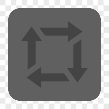 Geri Dönüşümlü Kare Düğmesi