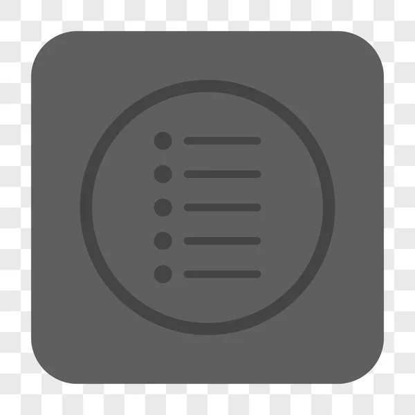 Articles rond bouton carré — Image vectorielle