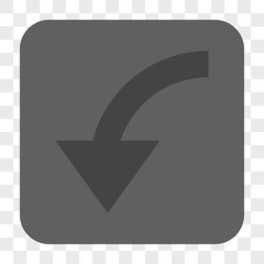 Döndürme Ccw yuvarlak kare düğme