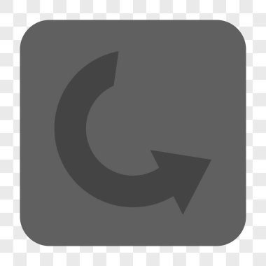 Döndürme Ccw yuvarlak kare düğme