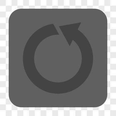 Döndürme Ccw yuvarlak kare düğme