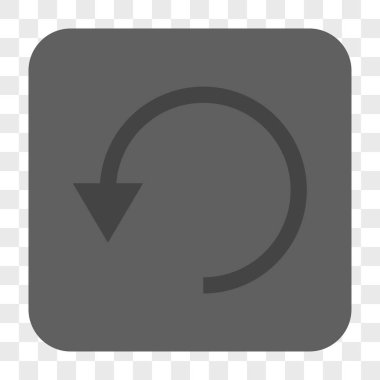 Döndürme Ccw yuvarlak kare düğme