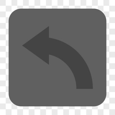 Sola Döndür yuvarlak kare düğme