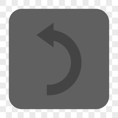 Sola Döndür yuvarlak kare düğme