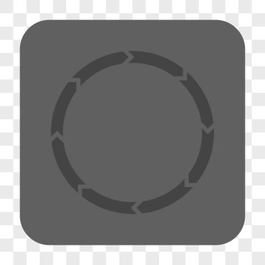 Döndürme yuvarlak kare düğme