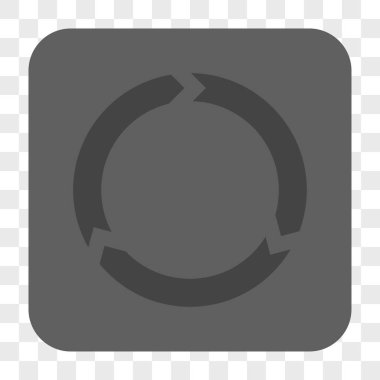 Döndürme yuvarlak kare düğme