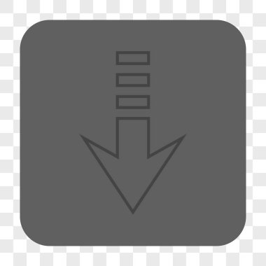 Yuvarlatılmış Kare düğmesini basılı göndermek