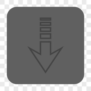 Yuvarlatılmış Kare düğmesini basılı göndermek