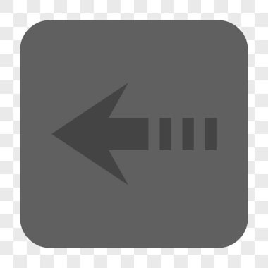 Sol yuvarlak kare düğme göndermek