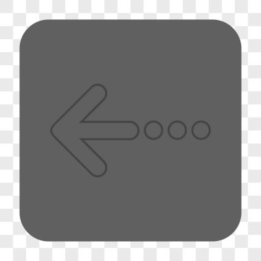 Sol yuvarlak kare düğme göndermek