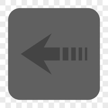 Sol yuvarlak kare düğme göndermek