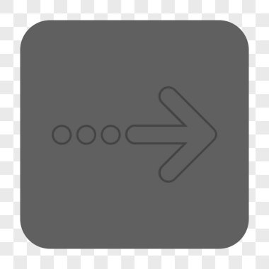 Sağ yuvarlak kare düğme göndermek