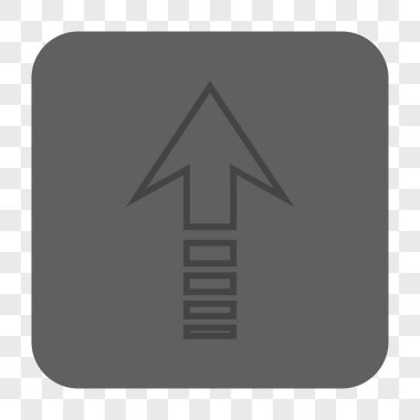 Yuvarlatılmış Kare düğmesini yukarı gönder