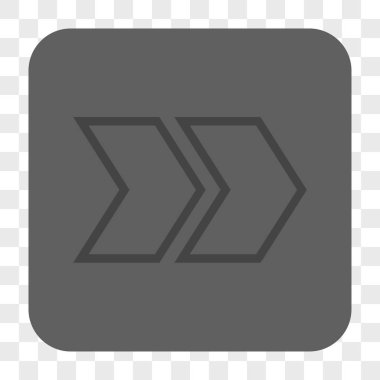 Şu yuvarlak üst karakter kare düğme